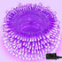 SANJICHA Purple Extra-Long 66FT 200 LED Halloween Lights for Indoor/Outdoor, Super Bright 8 Lighting Modes Plug in String Lights for Halloween Decorations Bedroom Party Garden Patio Tree (Purple)